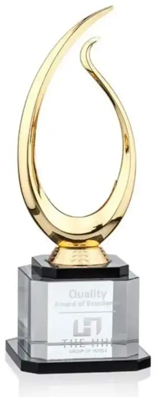 Custom Logo Gold Manor Award