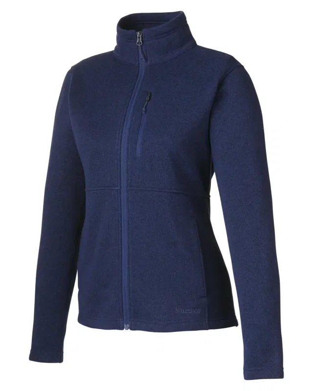 Marmot Ladies' Dropline Sweater Fleece Jacket — view 4