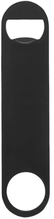 Personalized Matte Black Bottle Opener — view 2