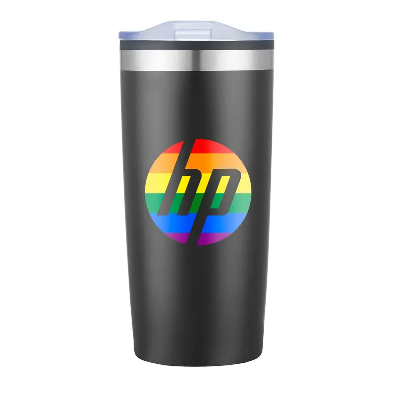 Matte Steel Tumbler with Poly Liner, 20 oz