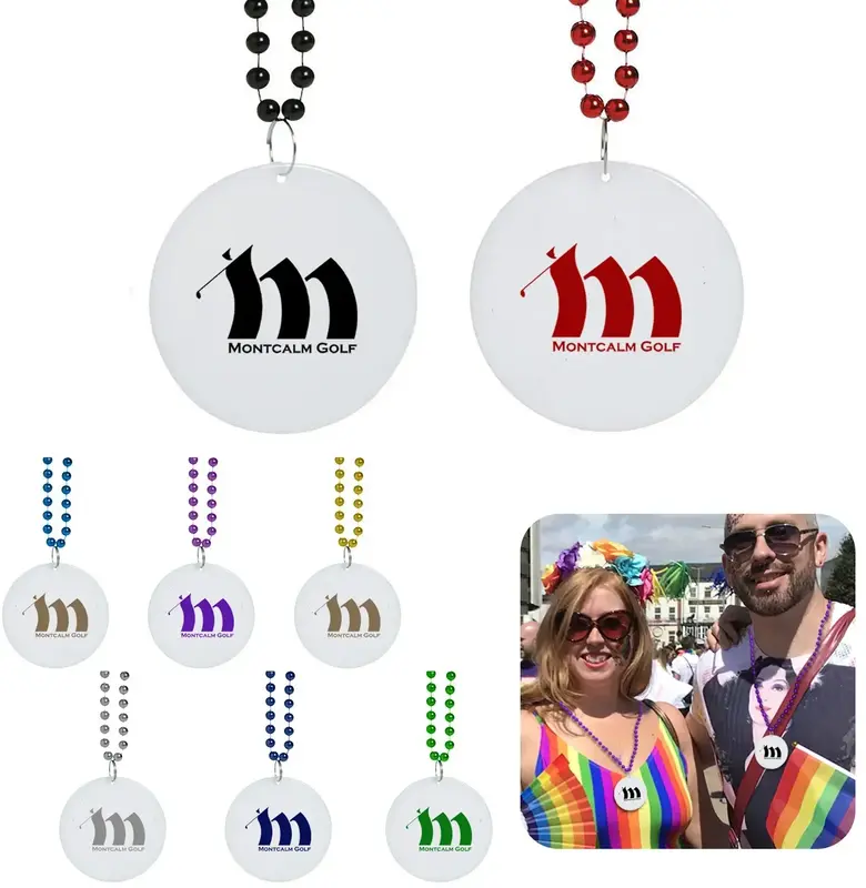 Personalized Medallion Beads