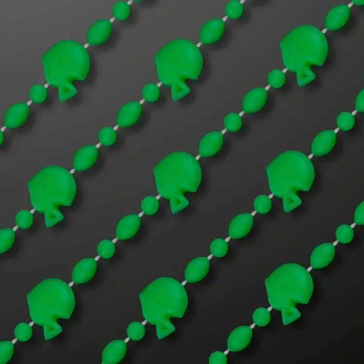 Medallion w/ Bead Necklace (Non-Light Up) — view 2