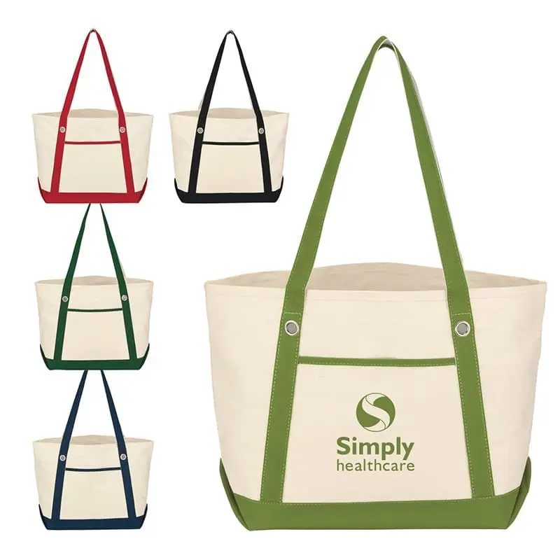 Medium Canvas Tote for Sailing