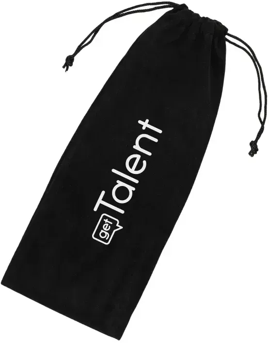 Custom Velvet Drawstring Pouch (Medium)