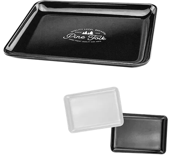 Custom Printed Melamine Rolling Tray