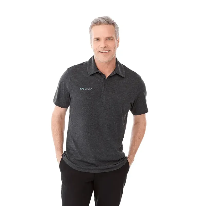 Custom Branded Acadia Short Sleeve Polo for Men — view 11
