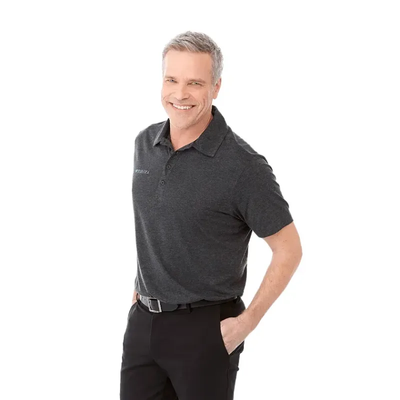 Custom Branded Acadia Short Sleeve Polo for Men — view 15