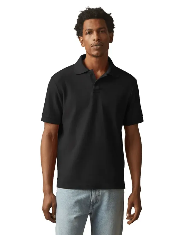 Branded Cotton Pique Polo for Men - American Giant — view 8