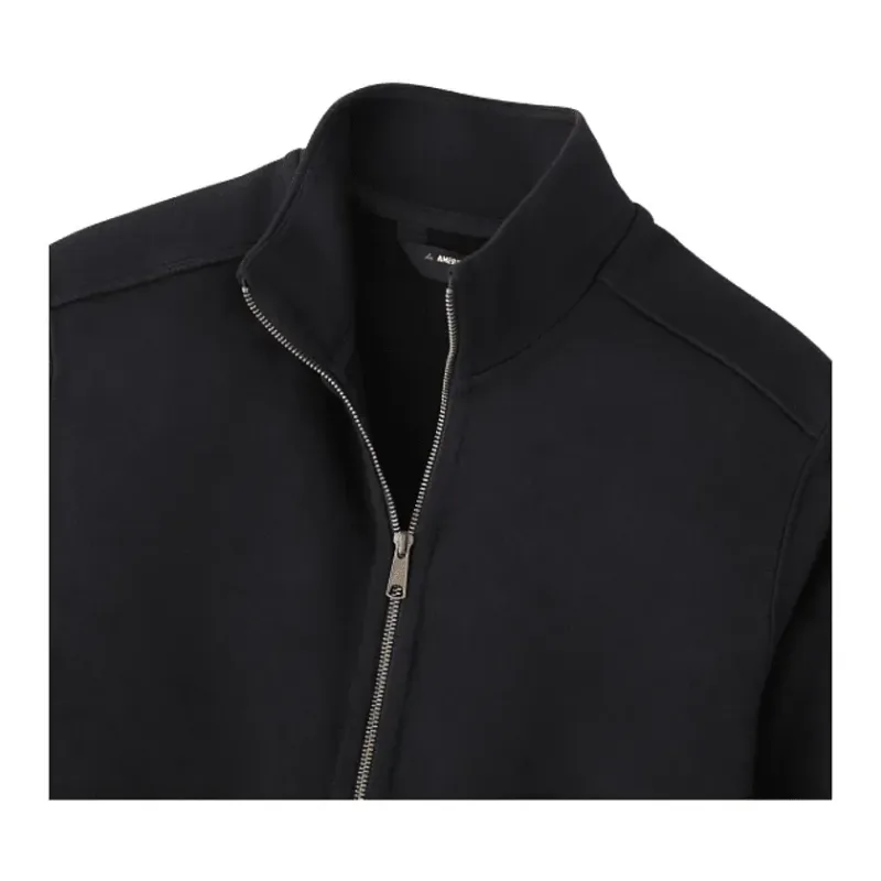 Customized American Giant Moto Full Zip Jacket for Men — view 4