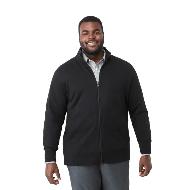 Custom Men's Argus Full Zip Eco Fleece — view 10