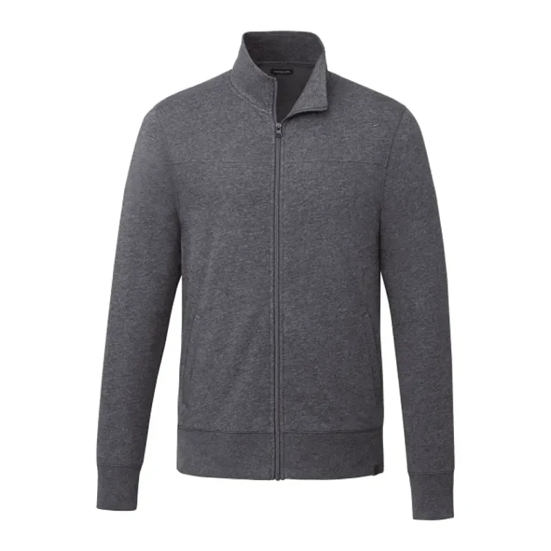 Custom Men's Argus Full Zip Eco Fleece — view 5