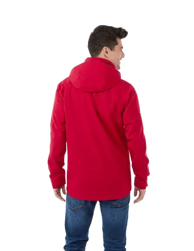 Branded Arlington Men's Waterproof 3-in-1 Jacket with Detachable Microfleece Liner — view 7
