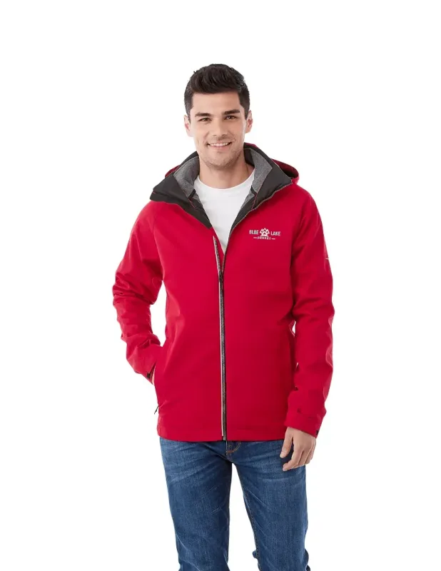 Branded Arlington Men's Waterproof 3-in-1 Jacket with Detachable Microfleece Liner — view 9