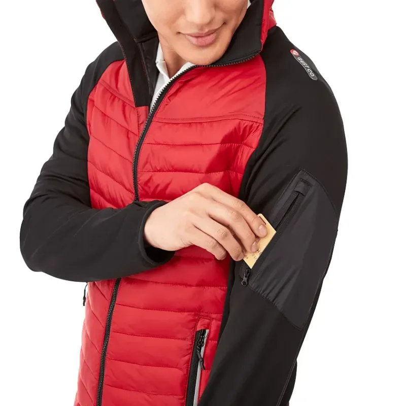 Customizable Men's BANFF Hybrid Insulated Puffer Jacket — view 10