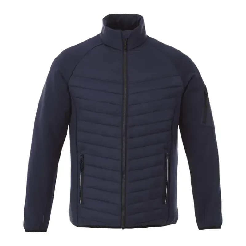 Customizable Men's BANFF Hybrid Insulated Puffer Jacket — view 17