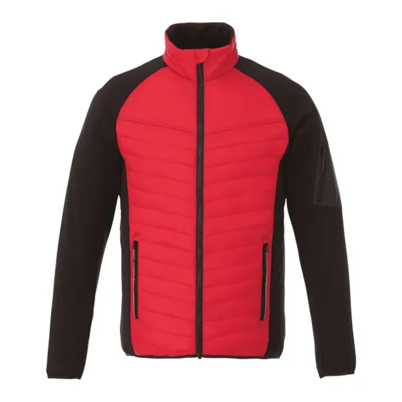 Customizable Men's BANFF Hybrid Insulated Puffer Jacket — view 7