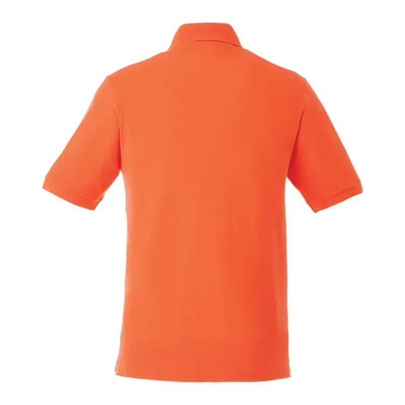 Customizable Men's BELMONT Short Sleeve Pique Polo Shirt — view 10