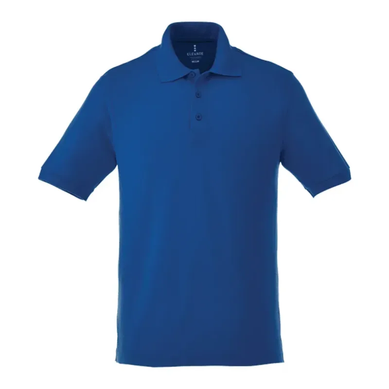 Customizable Men's BELMONT Short Sleeve Pique Polo Shirt — view 17