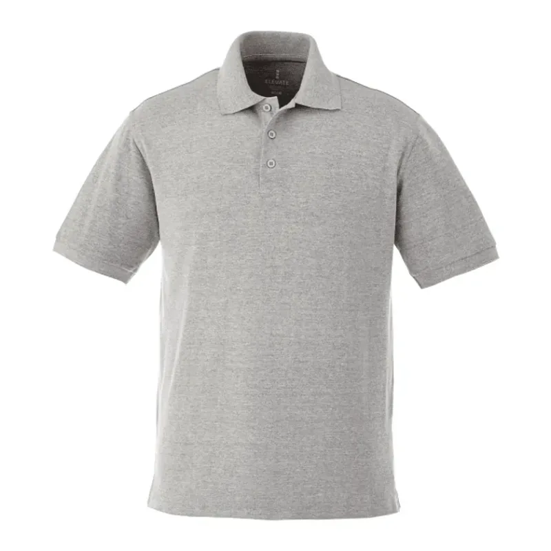 Customizable Men's BELMONT Short Sleeve Pique Polo Shirt — view 29
