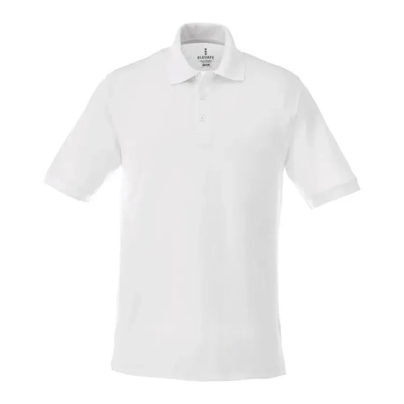 Customizable Men's BELMONT Short Sleeve Pique Polo Shirt — view 5
