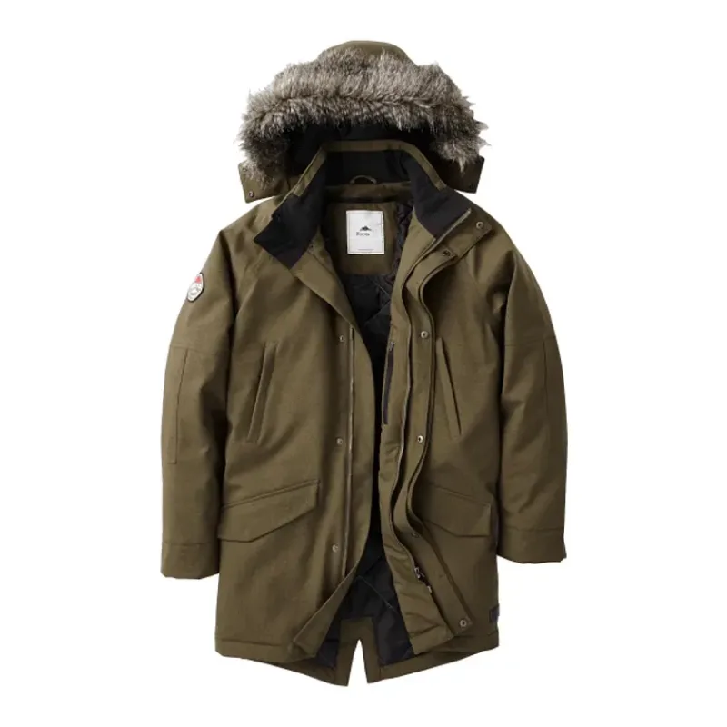 Customizable Bridgewater Insulated Parka Jacket with Detachable Hood - Men's Roots73 Edition — view 3