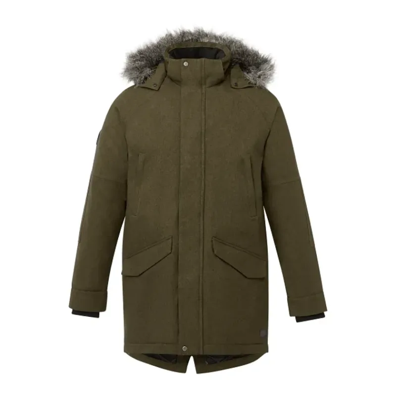 Customizable Bridgewater Insulated Parka Jacket with Detachable Hood - Men's Roots73 Edition — view 4