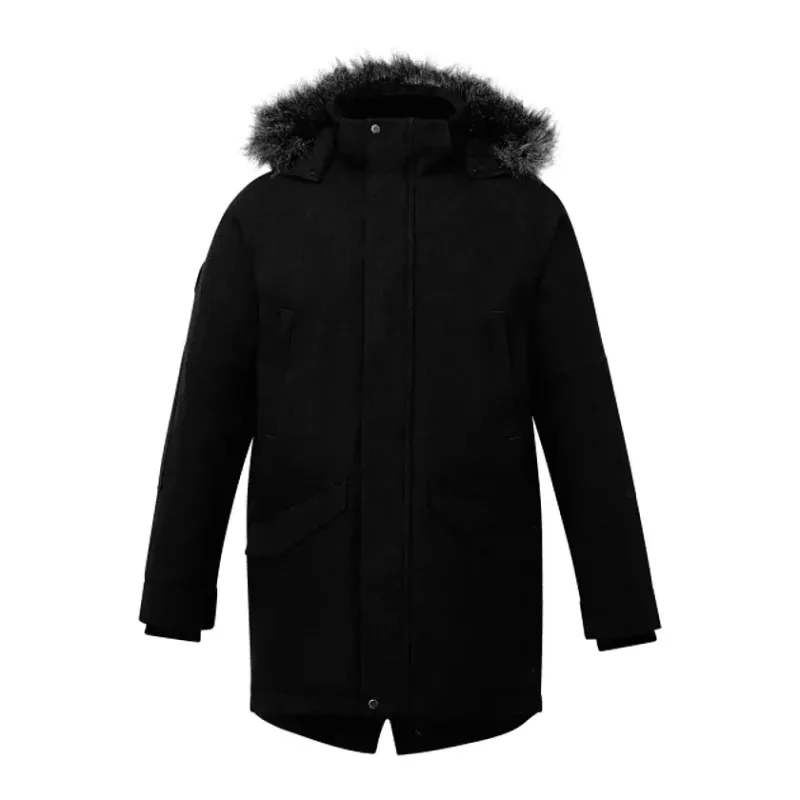 Customizable Bridgewater Insulated Parka Jacket with Detachable Hood - Men's Roots73 Edition — view 5