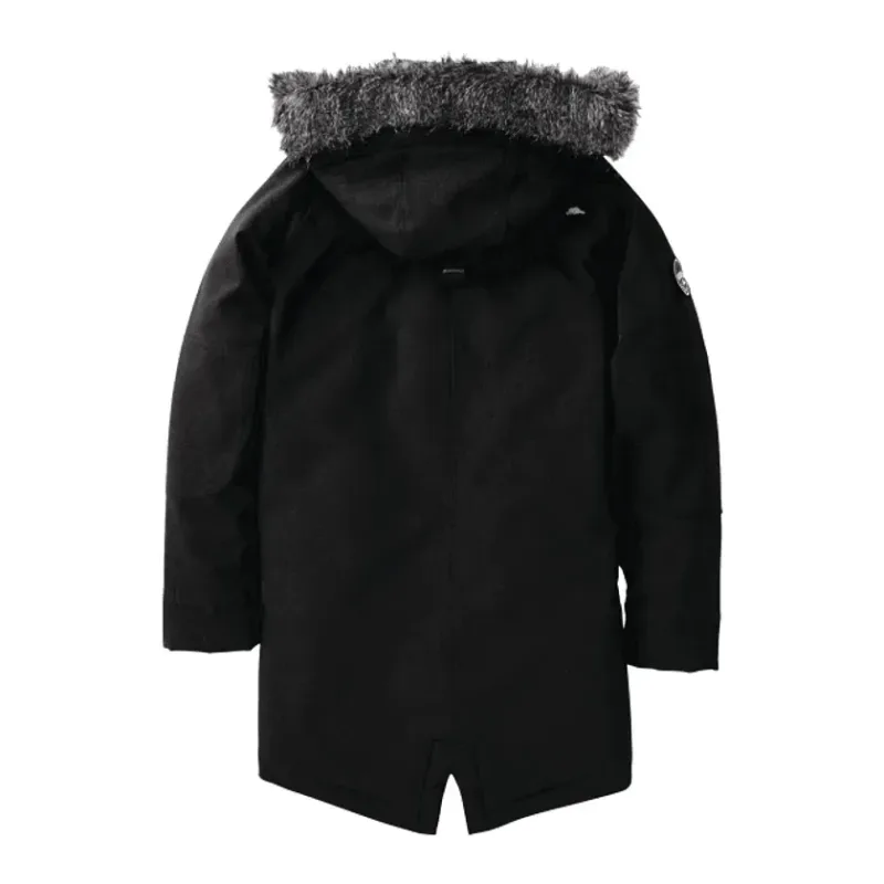 Customizable Bridgewater Insulated Parka Jacket with Detachable Hood - Men's Roots73 Edition — view 6