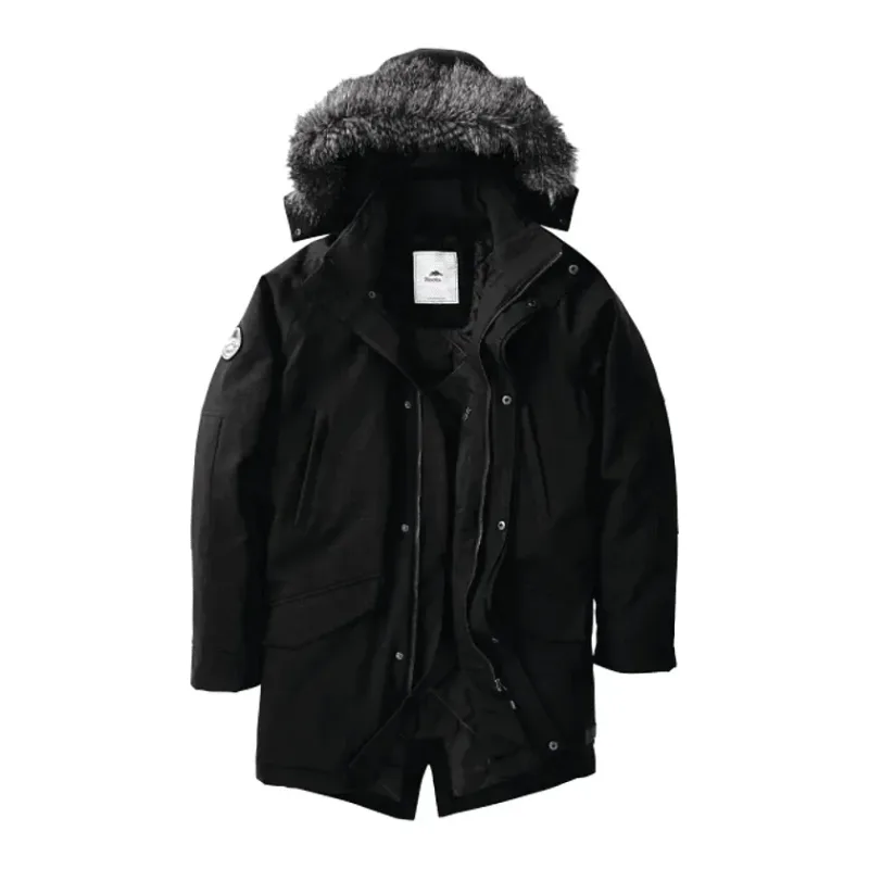 Customizable Bridgewater Insulated Parka Jacket with Detachable Hood - Men's Roots73 Edition — view 7