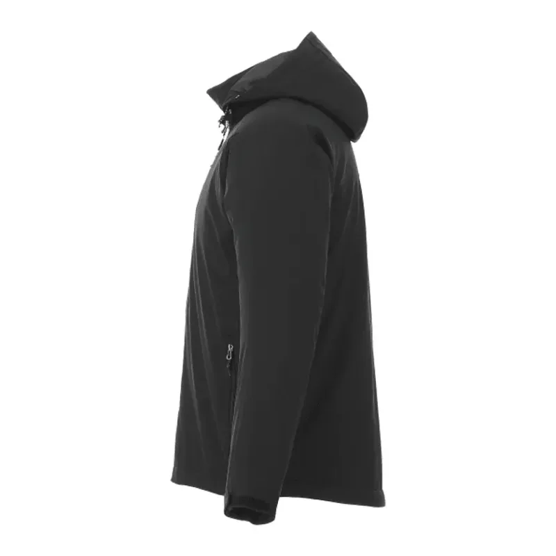 Custom Insulated Softshell Jacket - Men's BRYCE With Hood — view 19