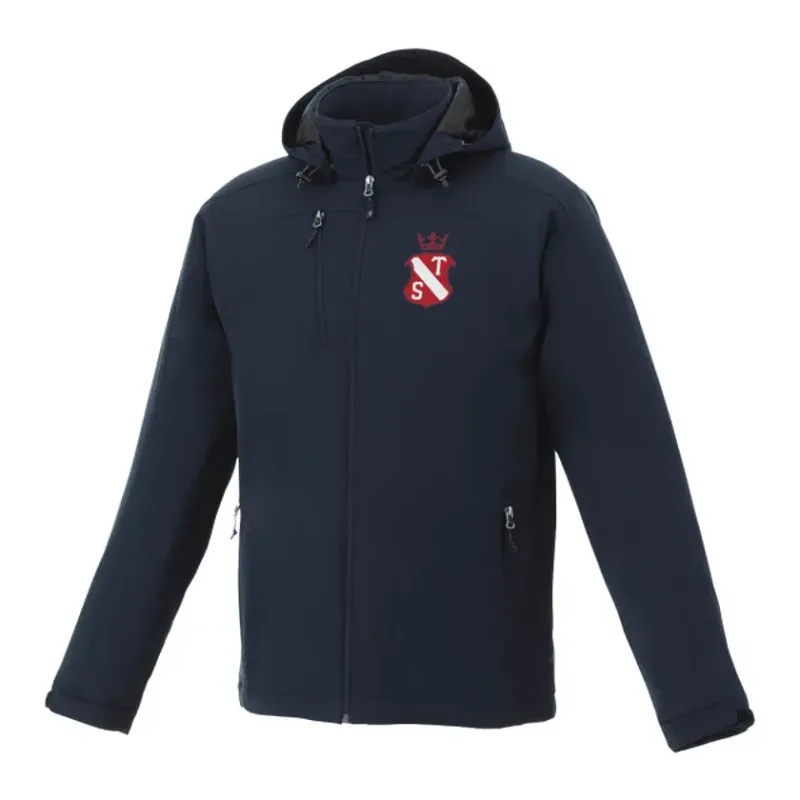 Custom Insulated Softshell Jacket - Men's BRYCE With Hood — view 4