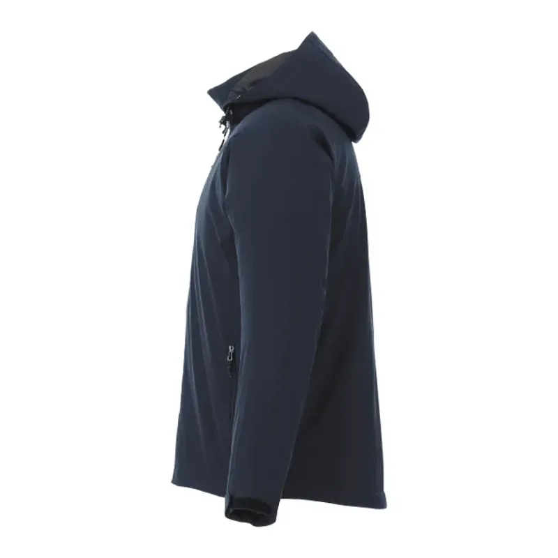 Custom Insulated Softshell Jacket - Men's BRYCE With Hood — view 5