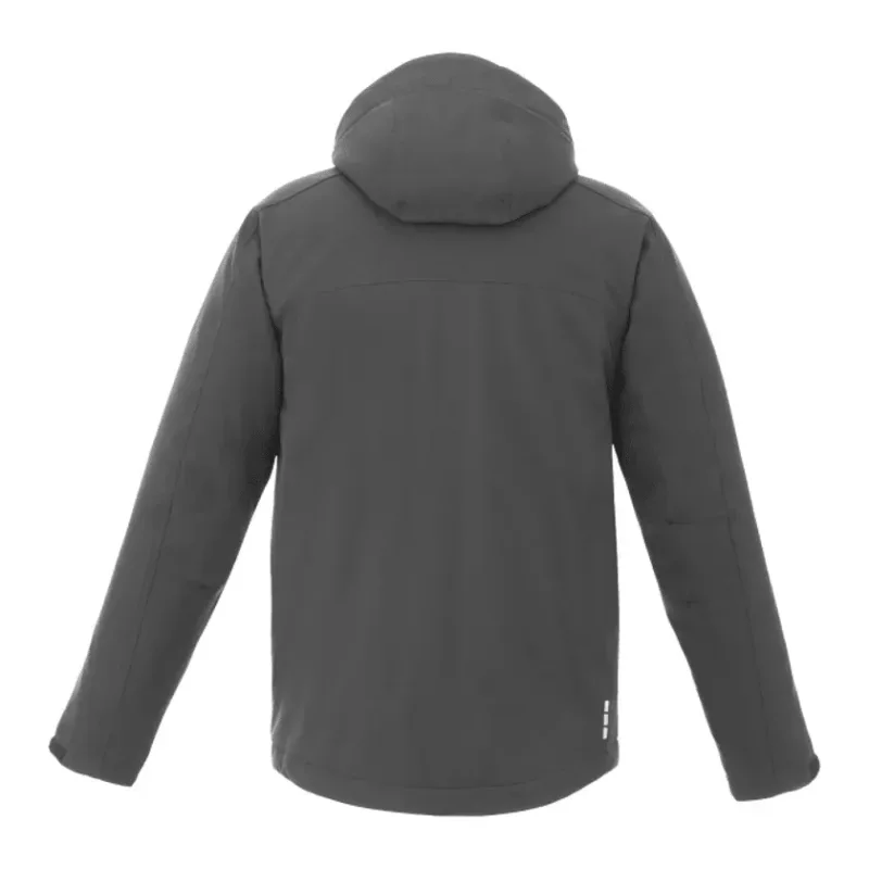 Custom Insulated Softshell Jacket - Men's BRYCE With Hood — view 8