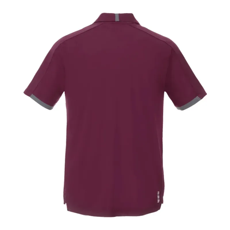 Custom Branded Men's Short Sleeve Performance Polo - CERRADO — view 2