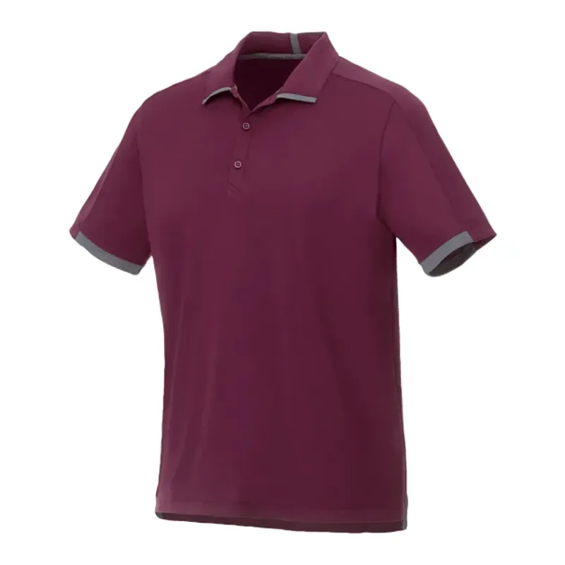 Custom Branded Men's Short Sleeve Performance Polo - CERRADO — view 3