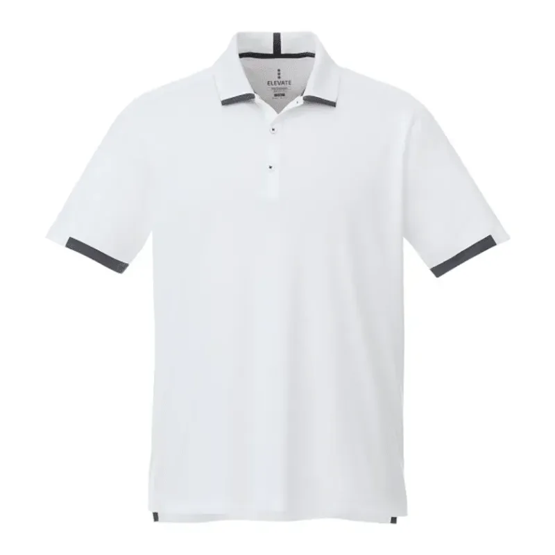 Custom Branded Men's Short Sleeve Performance Polo - CERRADO — view 7