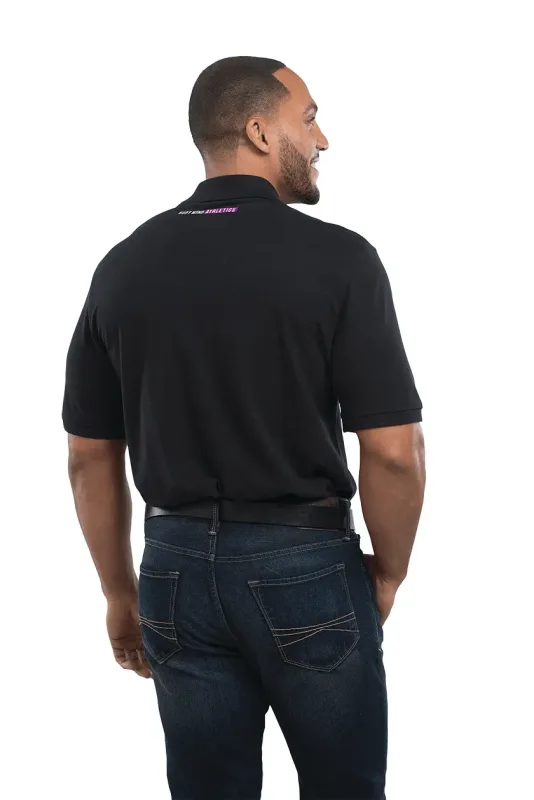 Personalized Men's Pique Polo - CRANDALL Short Sleeve — view 3