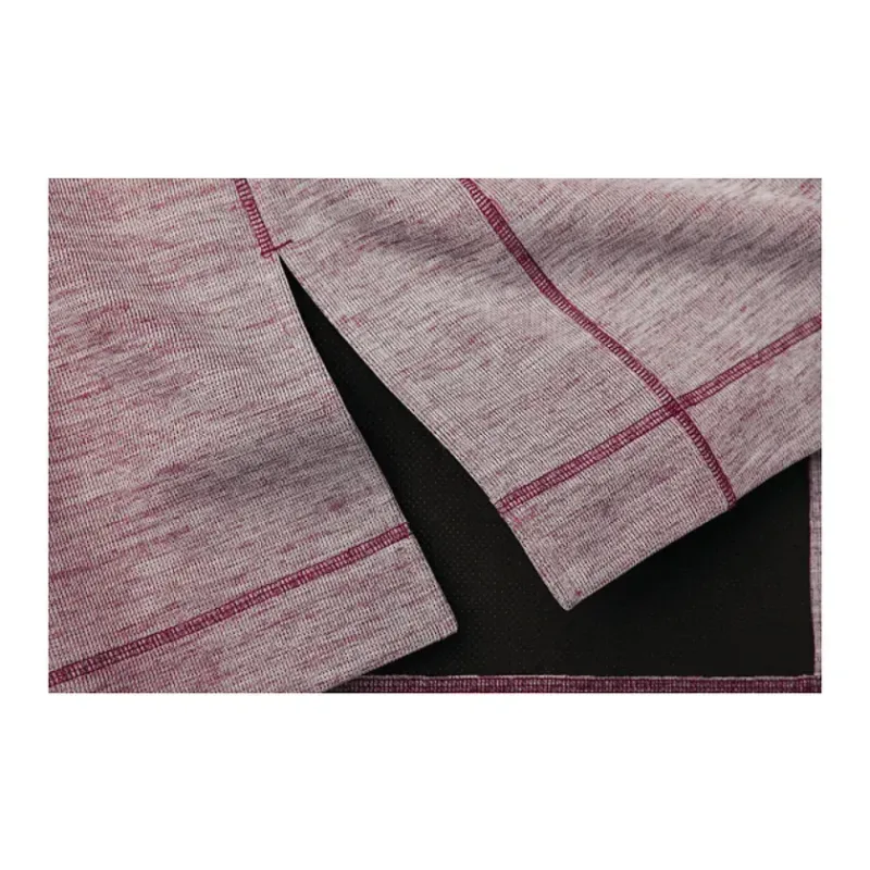 Custom Men's Performance Knit Half Zip Sweater with Thumb Holes — view 9