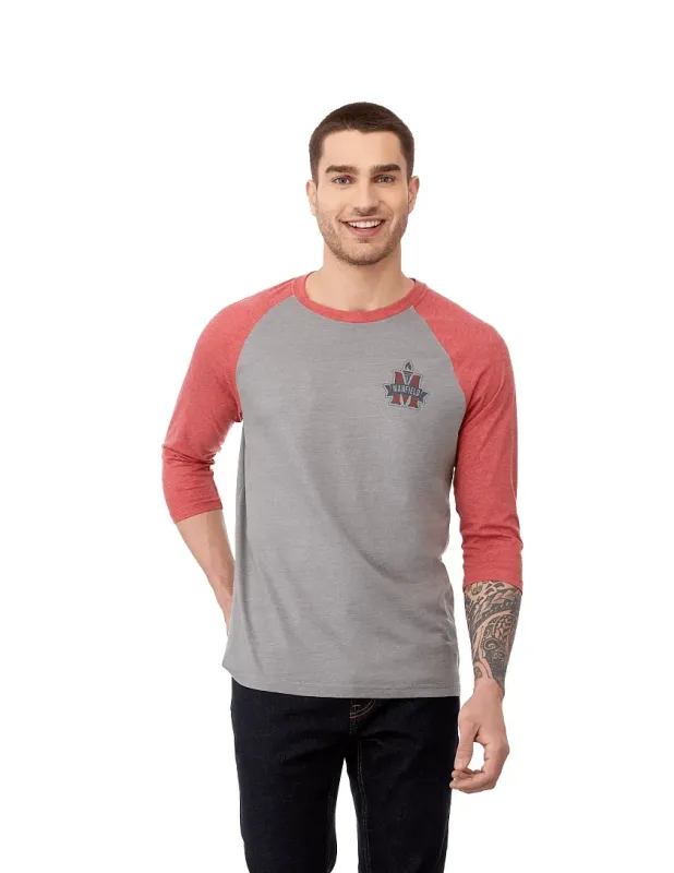 Personalized Dakota Men's Raglan Tee - 0.55oz — view 13