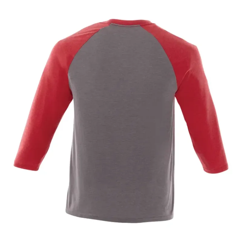 Personalized Dakota Men's Raglan Tee - 0.55oz — view 14