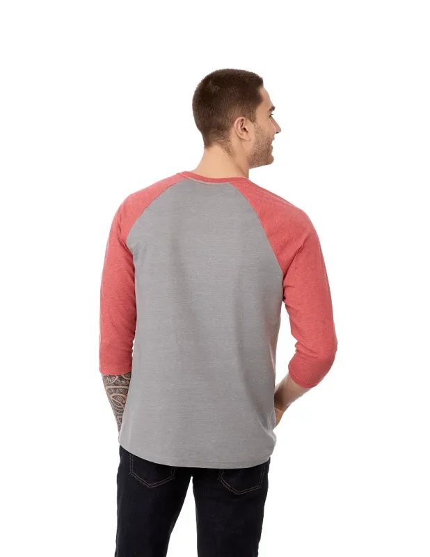 Personalized Dakota Men's Raglan Tee - 0.55oz — view 15