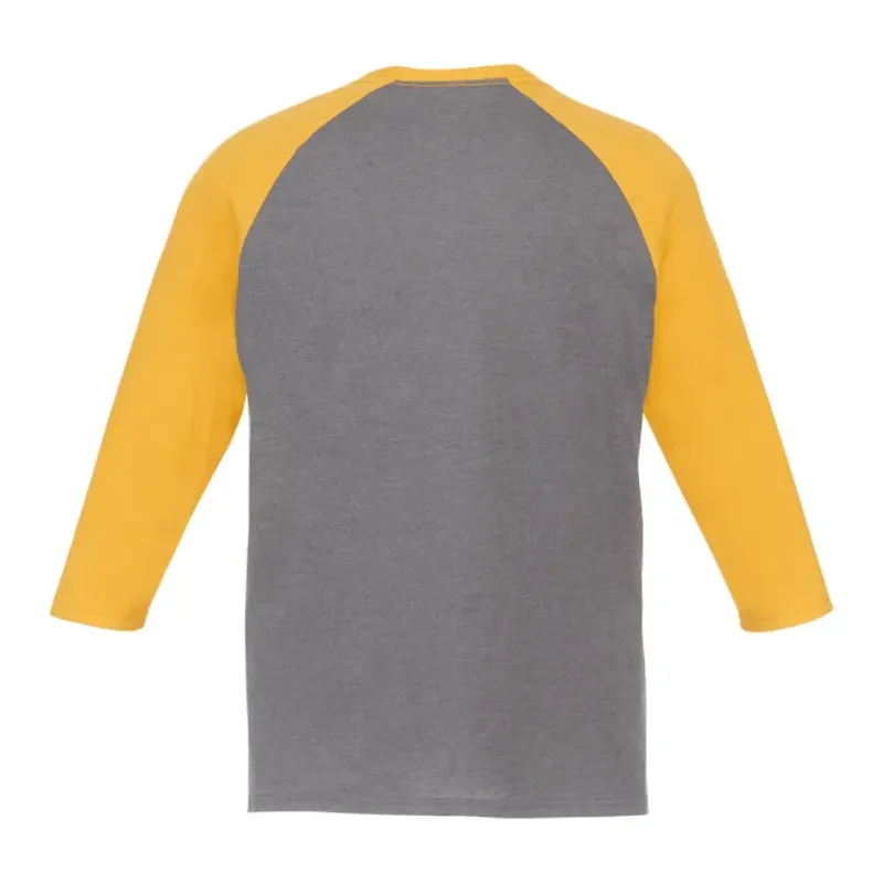 Personalized Dakota Men's Raglan Tee - 0.55oz — view 4