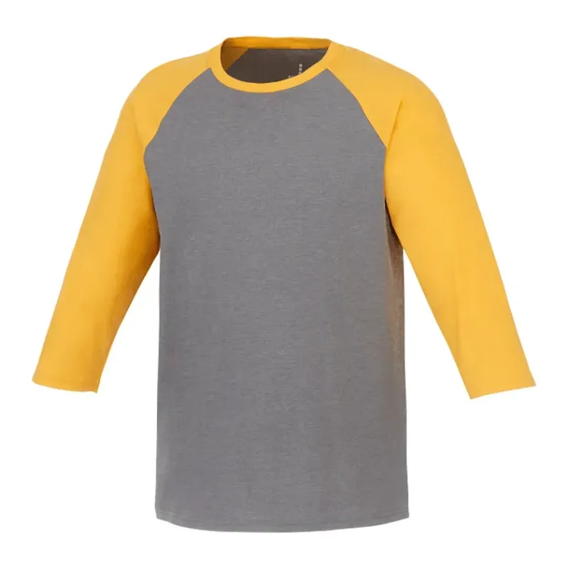 Personalized Dakota Men's Raglan Tee - 0.55oz — view 5