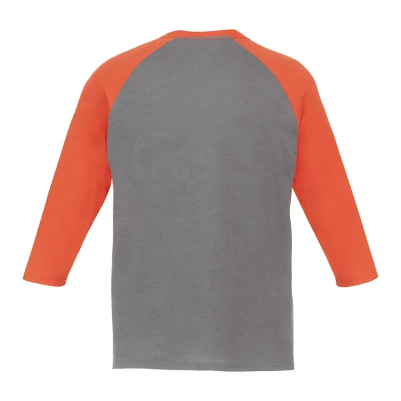 Personalized Dakota Men's Raglan Tee - 0.55oz — view 7