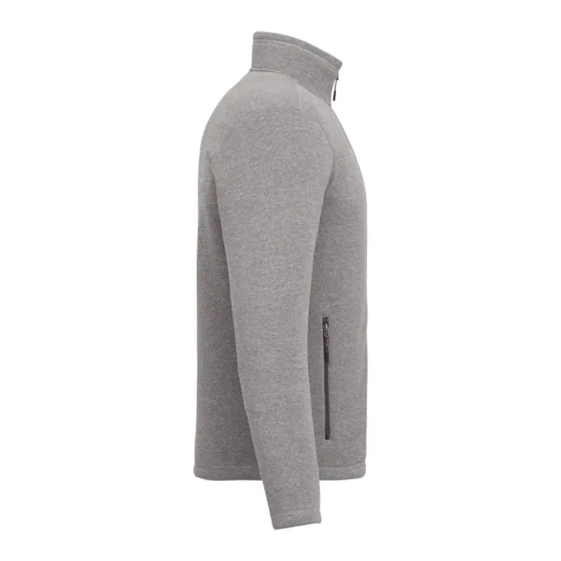 Custom Branded Men's Darnell Eco Knit Full Zip Sweater — view 17