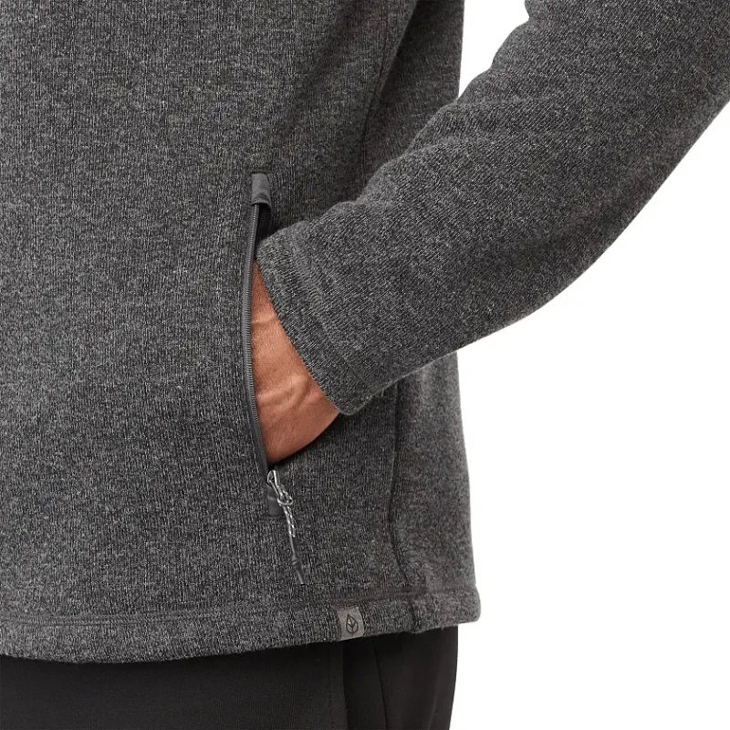 Custom Branded Men's Darnell Eco Knit Full Zip Sweater — view 25