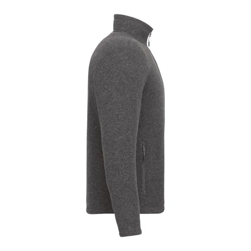 Custom Branded Men's Darnell Eco Knit Full Zip Sweater — view 30