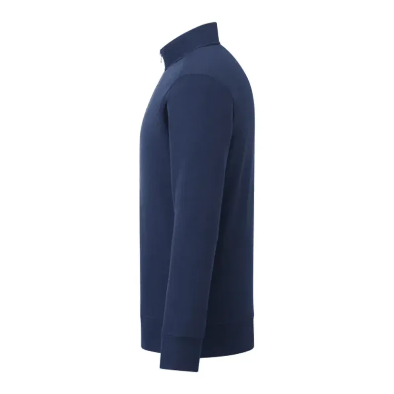 Custom Men's Classic Fleece Half Zip Pullover - Dayton — view 12