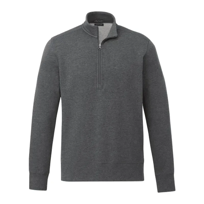 Custom Men's Classic Fleece Half Zip Pullover - Dayton — view 21