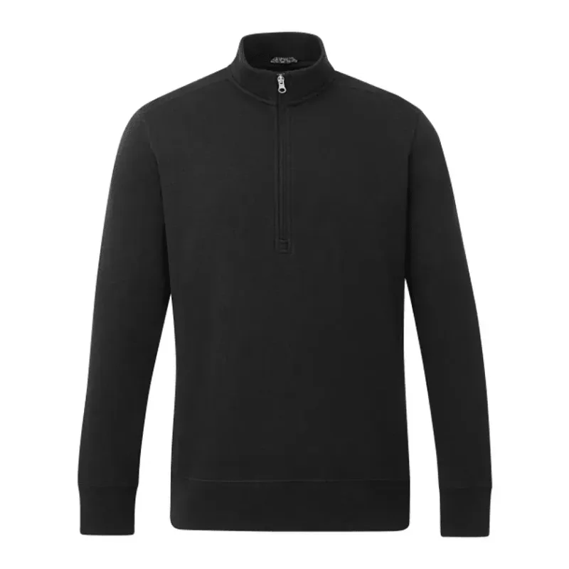 Custom Men's Classic Fleece Half Zip Pullover - Dayton — view 4